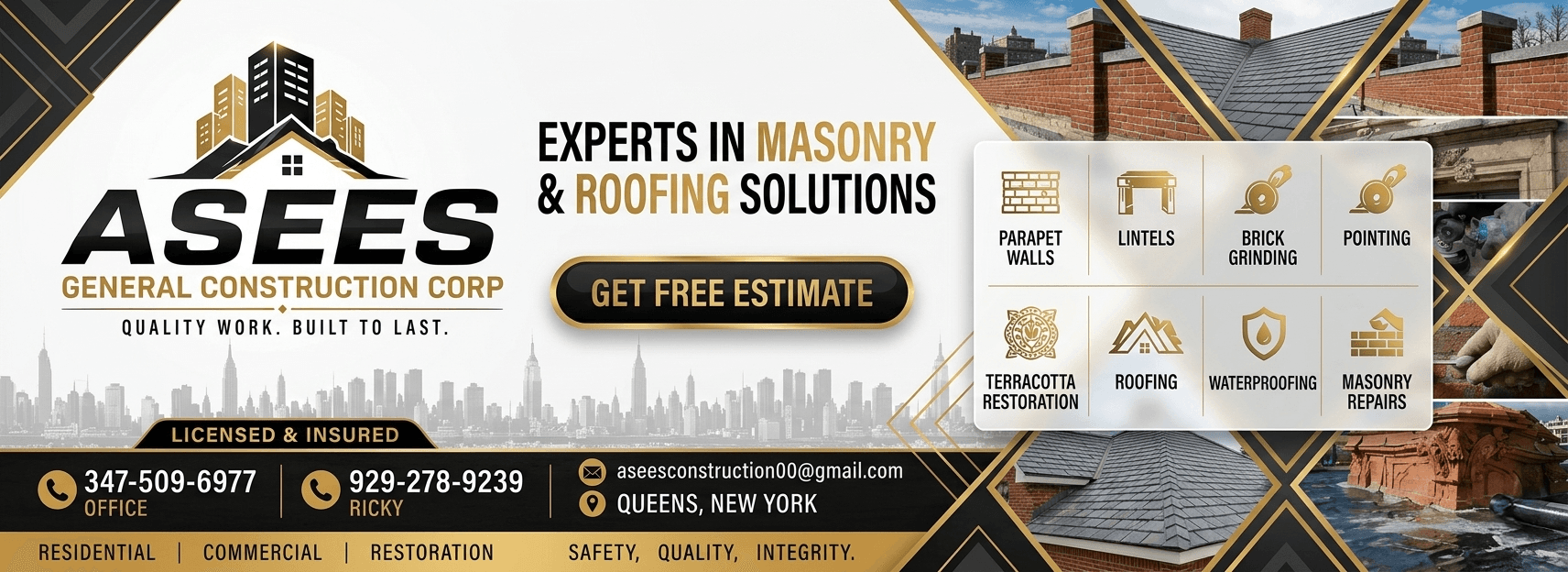 ASEES Structural Rigging and Site Fleet Banner Overview